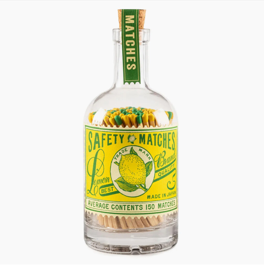 Match Bottle Lemons