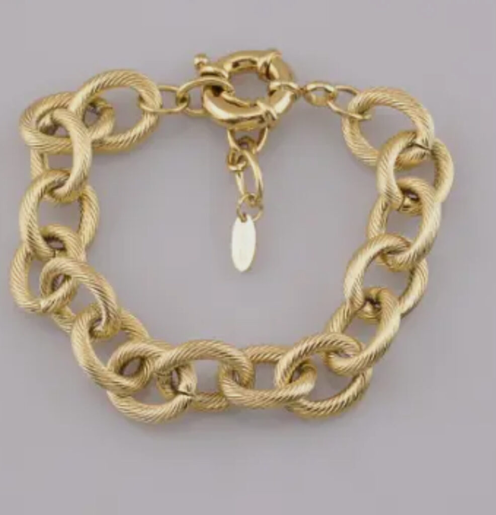 Textured Links Bracelet