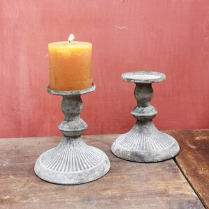 Rustic Pillar Candleholder Skinny