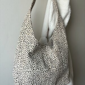 Safari Slouch Bag Snow Leopard