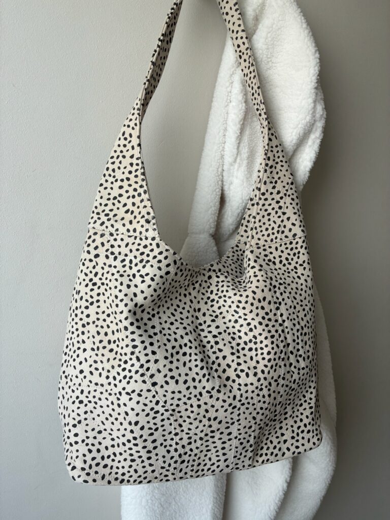 Safari Slouch Bag Snow Leopard