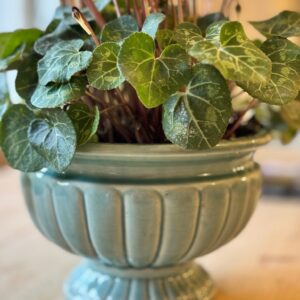 Sea Blue Ornate Planter