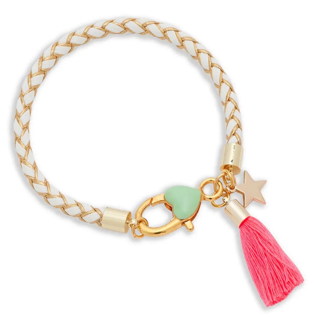 Twist of Fete Bracelet by Cockatoo White