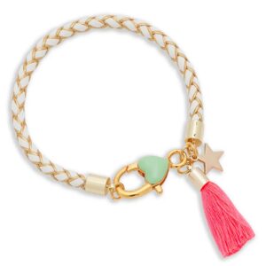 Twist of Fete Bracelet White