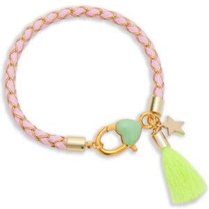 Twist of Fete Bracelet Pale Pink