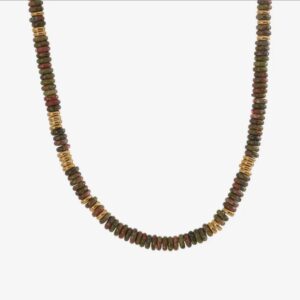 Semi Precious Beaded Necklace Tiger’s Eye